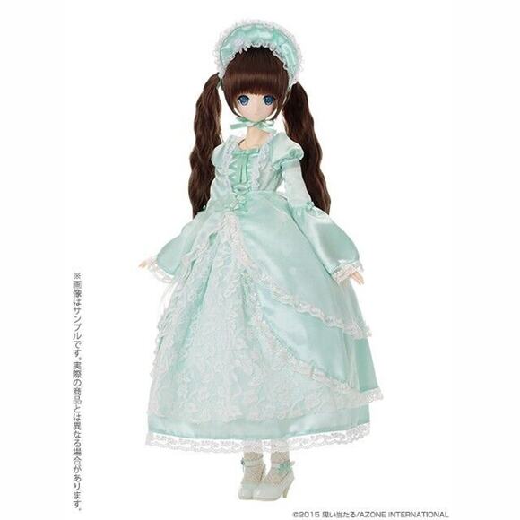 BJD Azone Obitsu 50 S Bust Alice A Dream of Princess Lolita Dress Bonnet Outfit - Picture 2 of 9